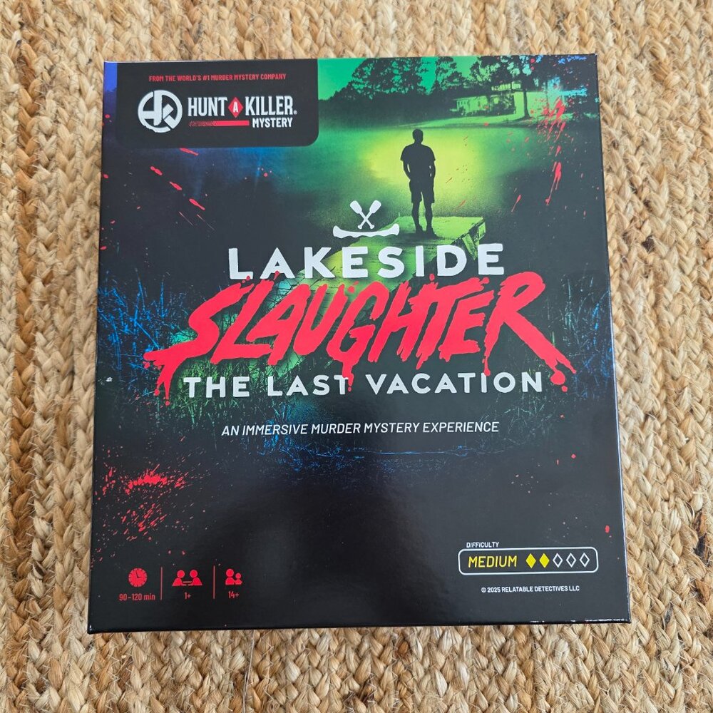 Hunt A Killer Lakeside Slaughter Board Game